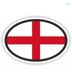 Autocollant représentant le drapeau de l'Angleterre