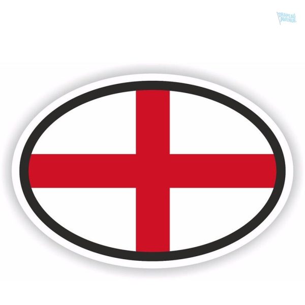 Autocollant représentant le drapeau de l'Angleterre