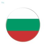 Autocollant représentant le drapeau de la Bulgarie