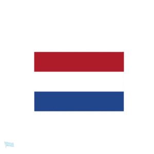 Autocollant représentant le drapeau des Pays-Bas