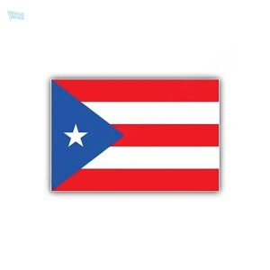 Autocollant drapeau Porto Rico pour décoration et expression culturelle