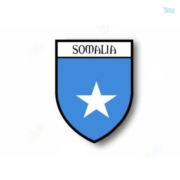 Autocollant drapeau de la Somalie