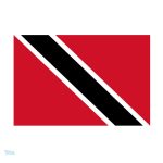 Autocollant drapeau de Trinité-et-Tobago
