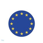 Autocollant drapeau de l'Union Européenne