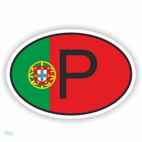 Autocollant drapeau Portugal pour personnaliser votre voiture