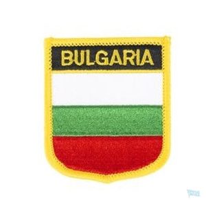 Badge représentant le drapeau de la Bulgarie