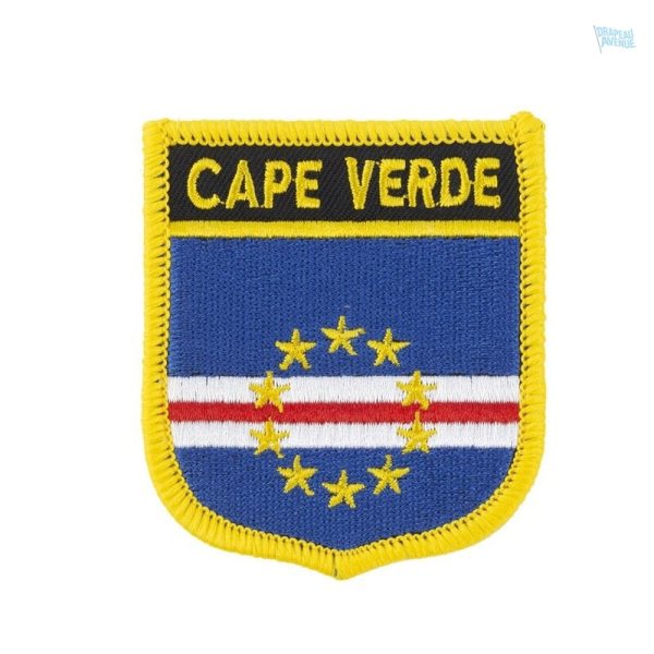 Badge drapeau Cap-Vert coloré et distinctif