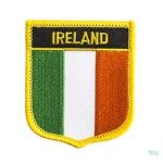 Badge drapeau Irlande, symbole de la culture irlandaise