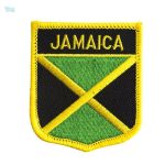 Badge Jamaïque, emblème représentant le drapeau national