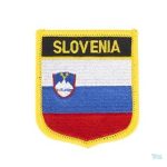 Badge drapeau Slovénie, symbole national en pin