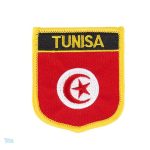 Badge drapeau Tunisie, symbole national et culturel