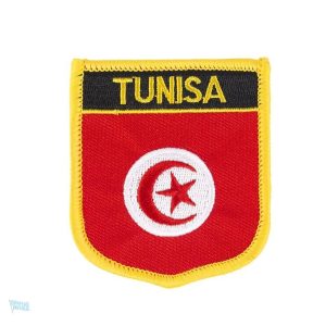 Badge drapeau Tunisie, symbole national et culturel