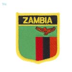 Badge Zambie, symbole du drapeau national