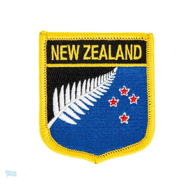 Badge All Blacks - Drapeau Nouvelle-Zélande