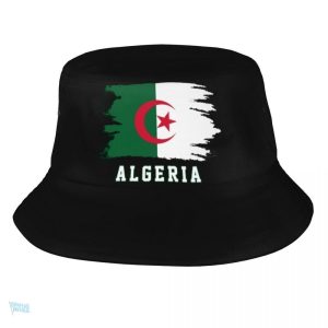 Bob drapeau Algérie, accessoire coloré pour les fans