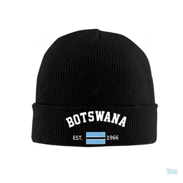 Bonnet avec le drapeau du Botswana