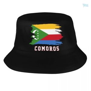 Bob avec le drapeau des Comores en couleurs vives