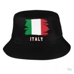 Bob drapeau Italie, accessoire coloré pour fans de sport