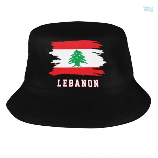 Bob aux couleurs du drapeau libanais