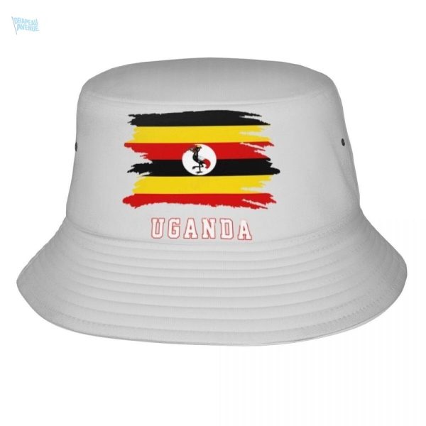 Bob drapeau Ouganda aux couleurs nationales