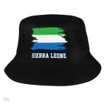 Bob drapeau Sierra Leone en tissu coloré