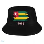 Bob drapeau Togo en tissu coloré, symbole national