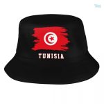 Bob drapeau Tunisie, accessoire coloré pour les fans
