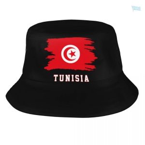 Bob drapeau Tunisie, accessoire coloré pour les fans