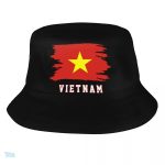 Bob avec drapeau du Vietnam, accessoire coloré et original