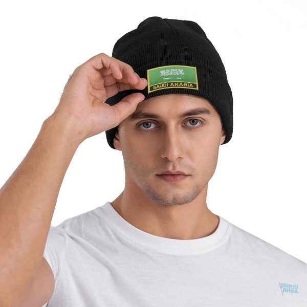 Bonnet stylé avec motifs du drapeau d'Arabie Saoudite