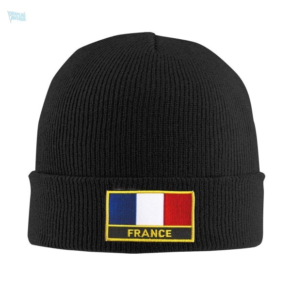 Accessoire mode représentant le drapeau français, idéal pour supporters