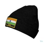 Bonnet avec drapeau de l'Inde, accessoire coloré