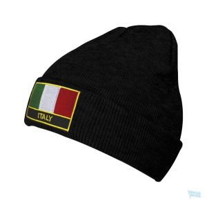 Bonnet aux couleurs du drapeau italien