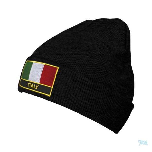Bonnet aux couleurs du drapeau italien
