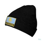 Bonnet aux couleurs du drapeau du Kazakhstan