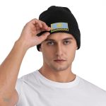 Bonnet stylé avec motif du drapeau kazakh