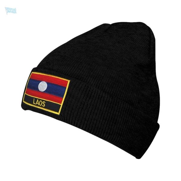 Bonnet avec le drapeau du Laos, accessoire emblématique