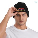 Accessoire en laine avec drapeau du Laos, confort et fierté