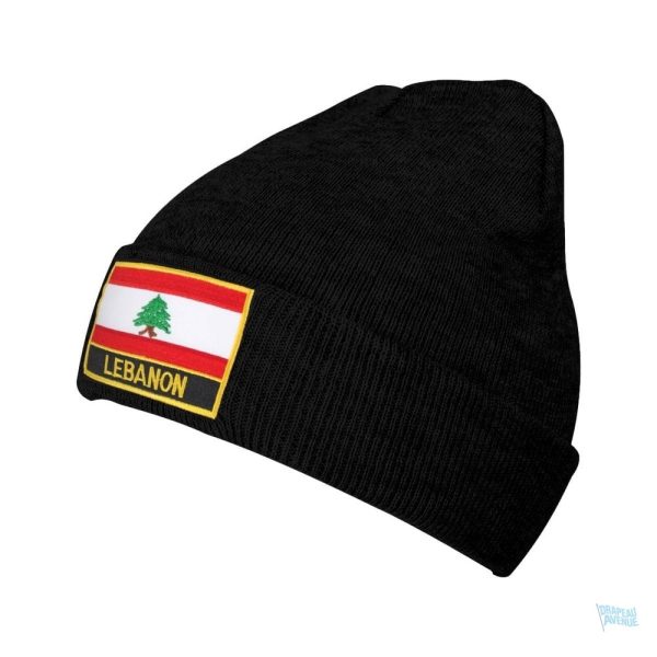 Bonnet aux couleurs du drapeau du Liban