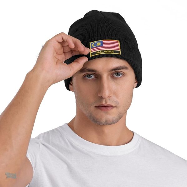 Bonnet stylé représentant le drapeau de la Malaisie
