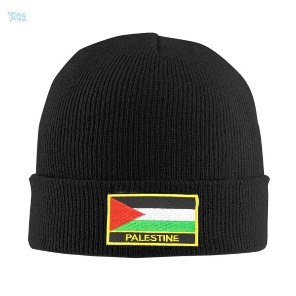 Accessoire symbolique avec motif drapeau palestinien