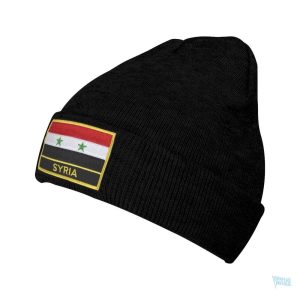Bonnet avec drapeau de la Syrie
