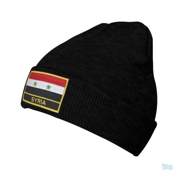 Bonnet avec drapeau de la Syrie