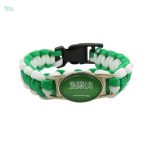 Bracelet aux couleurs du drapeau d'Arabie Saoudite