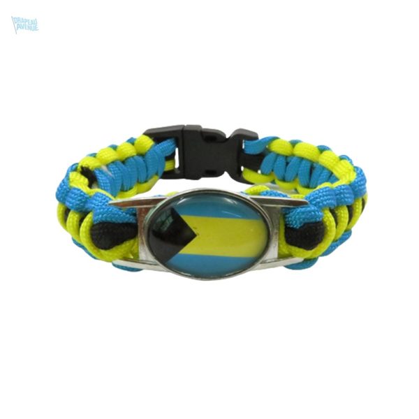 Bracelet aux couleurs du drapeau des Bahamas