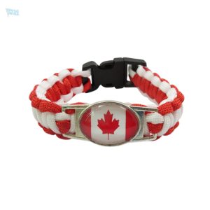 Bracelet drapeau Canada