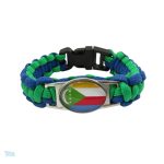Bracelet drapeau Comores coloré et symbolique