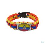 Bracelet drapeau Équateur coloré et symbolique