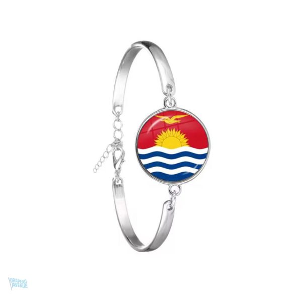 Bracelet aux couleurs du drapeau de Kiribati