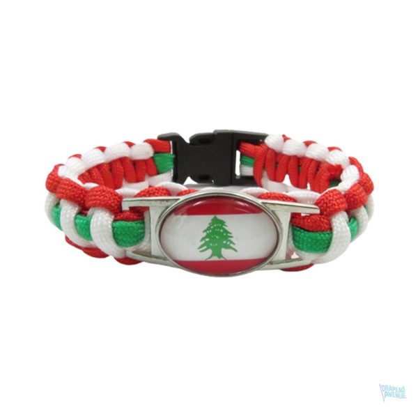 Bracelet drapeau Liban